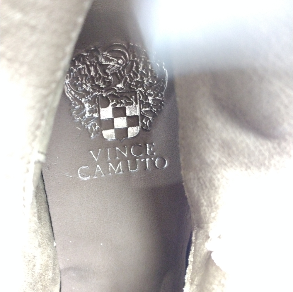 Vince Camuto Von Helyn Bootie l Brown l Leather Ankle Boot l Size 9 M - Picture 9 of 12